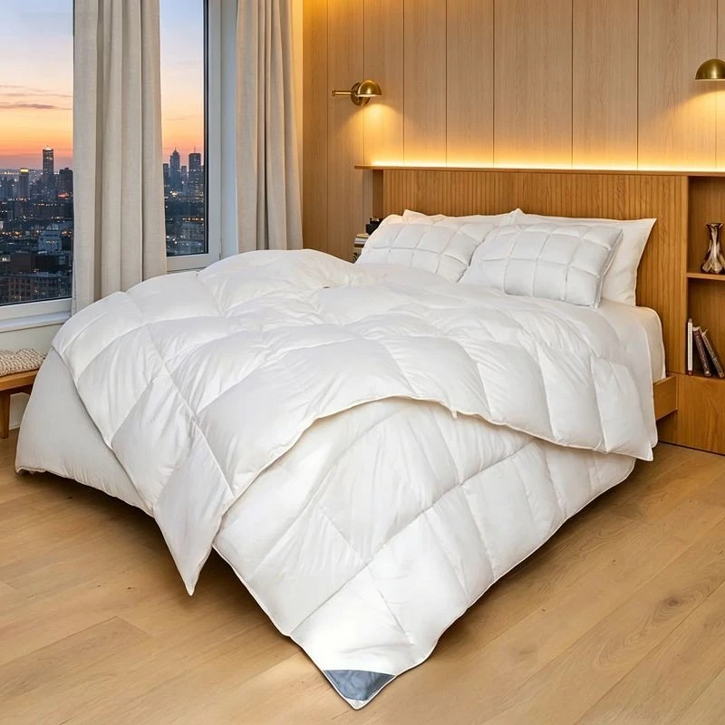 4-Season Goose Down Comforter Quilt factory