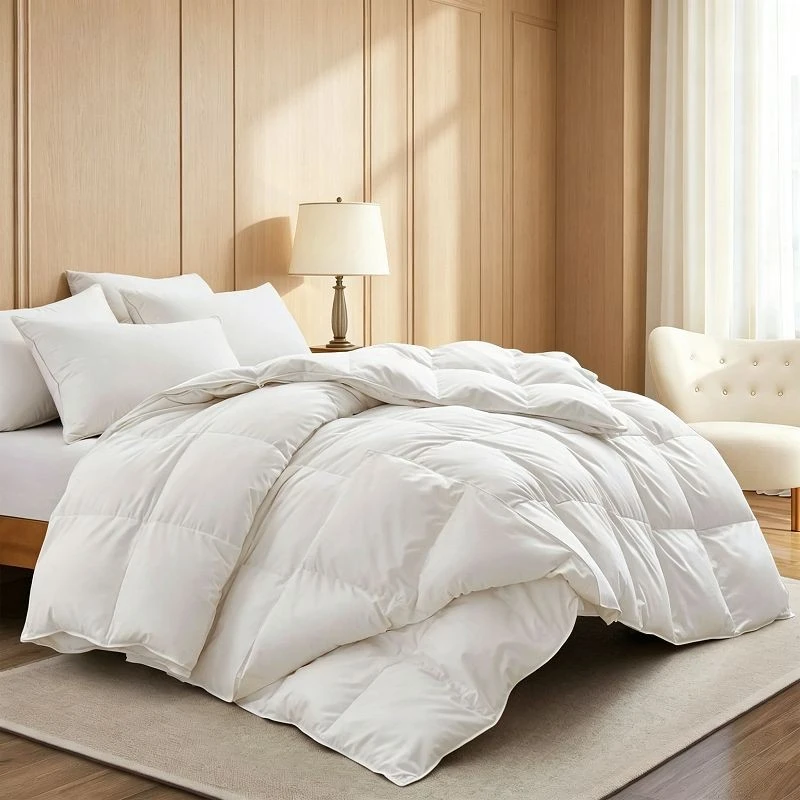 4-Season Goose Down Comforter Quilt best