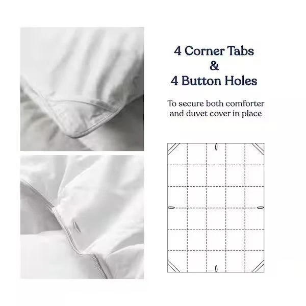 4-Season Goose Down Comforter Quilt high quality