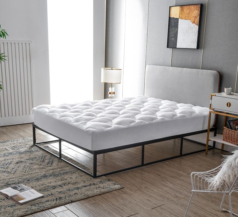 500gsm Polyester Fiber Filled Mattress Topper price