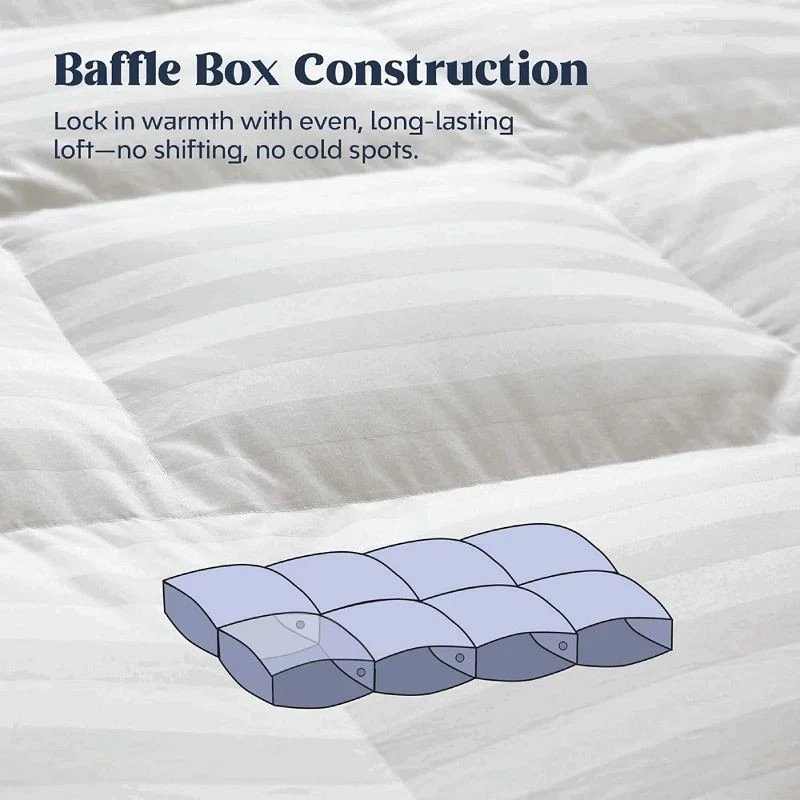 Baffle Goose Down Comforter factory