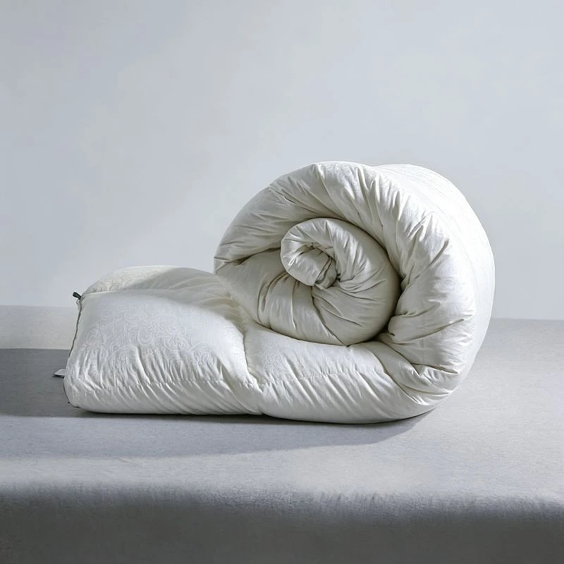 Cotton Jacquard Goose Down Comforter Quilt best