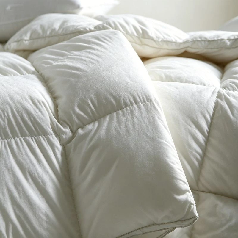 Cotton Jacquard Goose Down Comforter Quilt suppliers