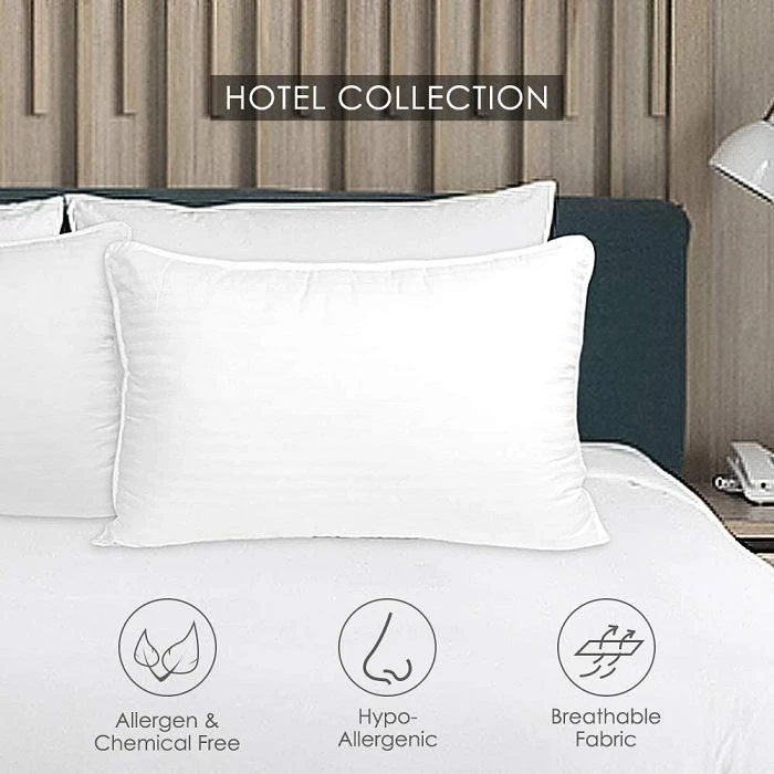 Cotton Jacquard Goose Down Pillow high quality
