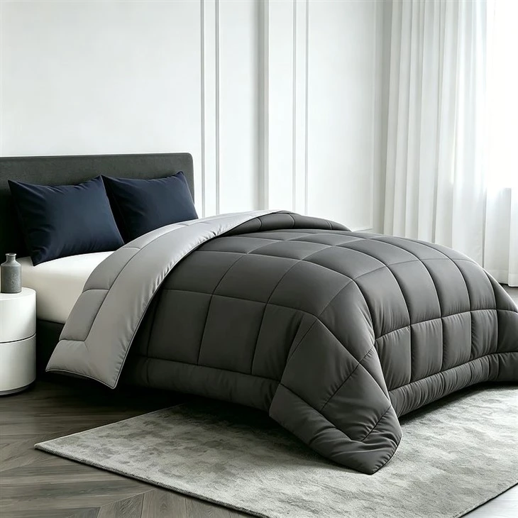 Color Fiber Comforter Quilt