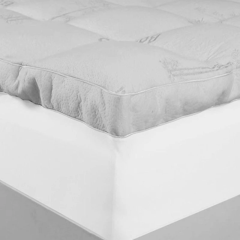 Thick 800gsm Bamboo Fiber Mattress Topper high quality